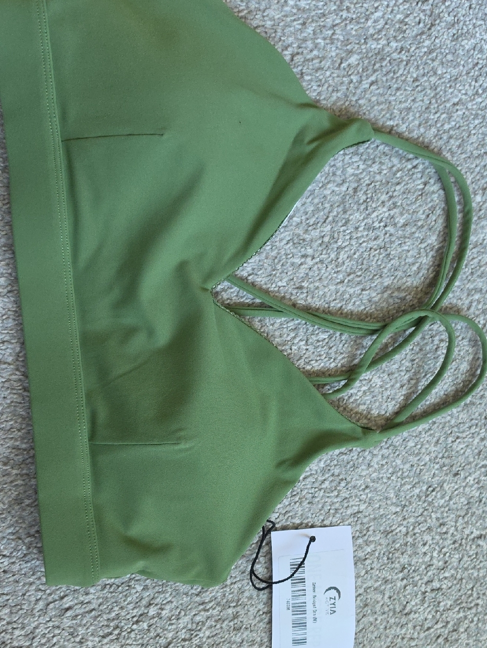 ZYIA Green Bridget Bra